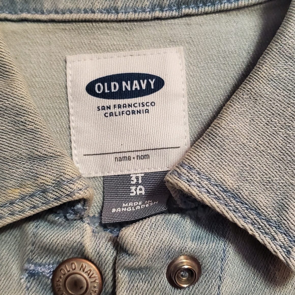 Old Navy Other - Old Navy Sky Blue Denim Shirt